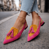 Valentina | Sandalias Bailarina con Borlas