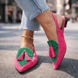 Valentina | Sandalias Bailarina con Borlas