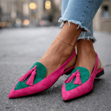 Valentina | Sandalias Bailarina con Borlas