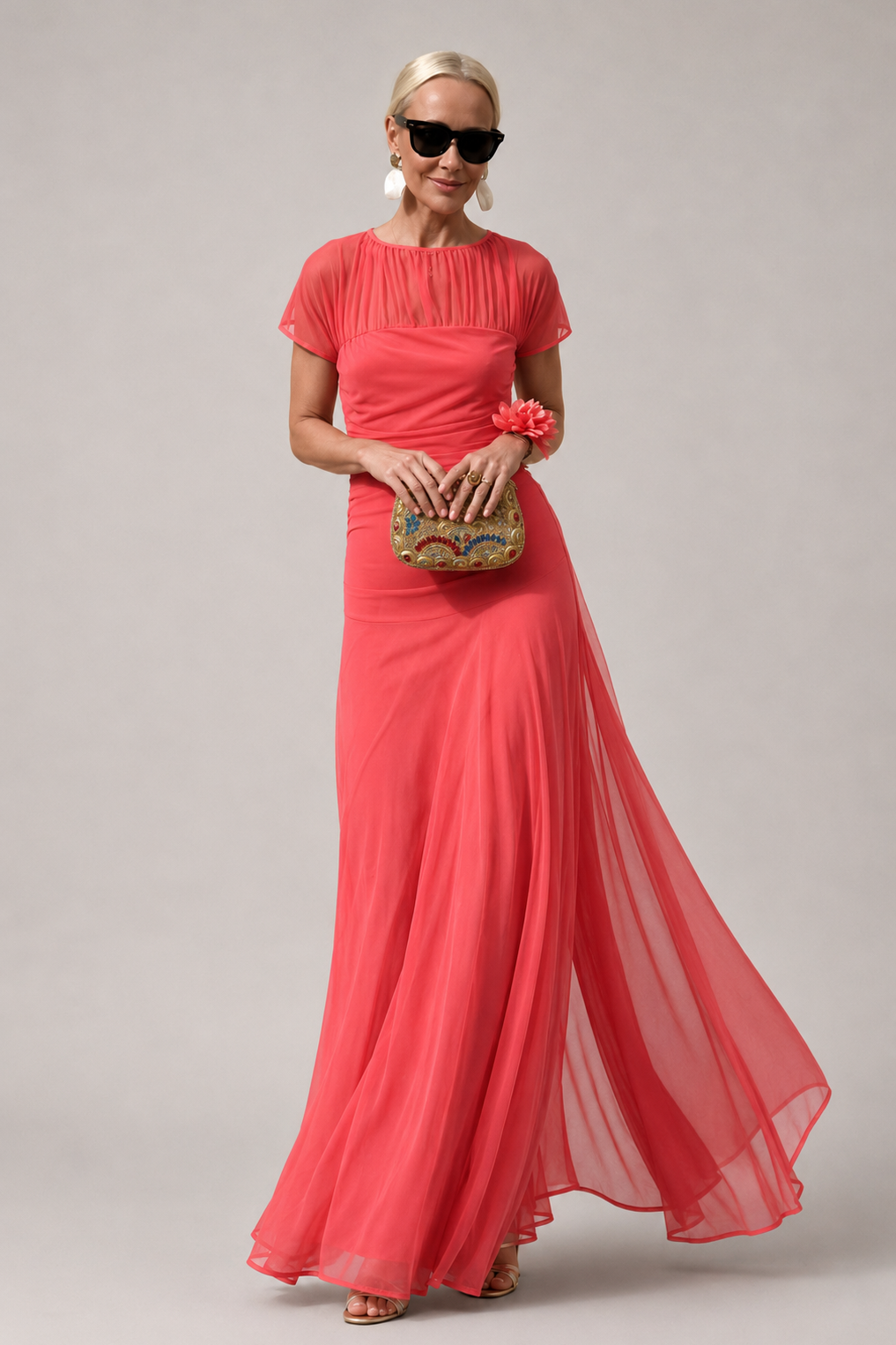 Lauren™ | Vestido de chifón
