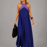 Velora™ | Vestido Maxi de Elegancia Cruzada