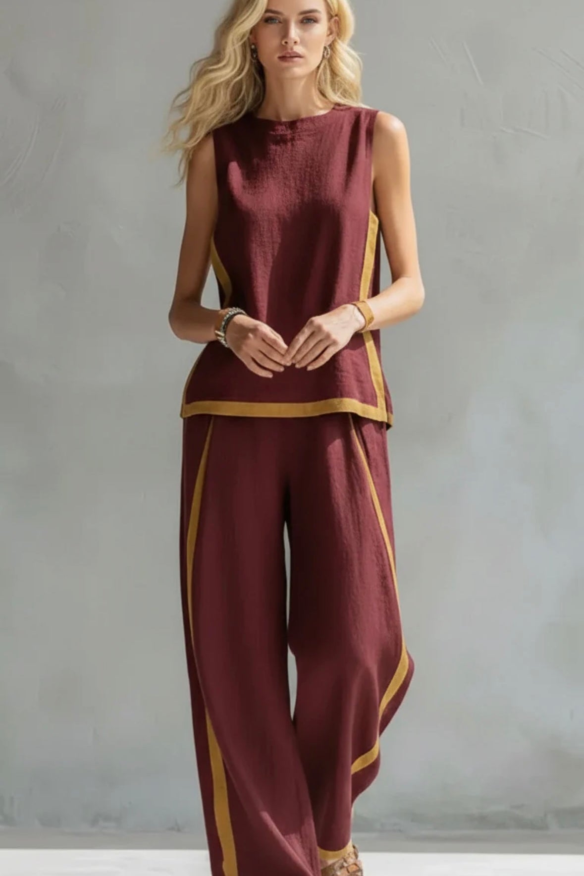 Leila™ | Conjunto elegante de dos piezas