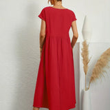 Ursina™ | Vestido Midi Fluido