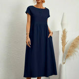 Ursina™ | Vestido Midi Fluido