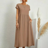 Ursina™ | Vestido Midi Fluido