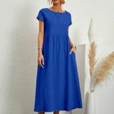 Ursina™ | Vestido Midi Fluido