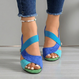 Bella | Sandalias Cómodas de Diseño Cruzado