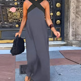 Quirine™ | Vestido maxi cruzado